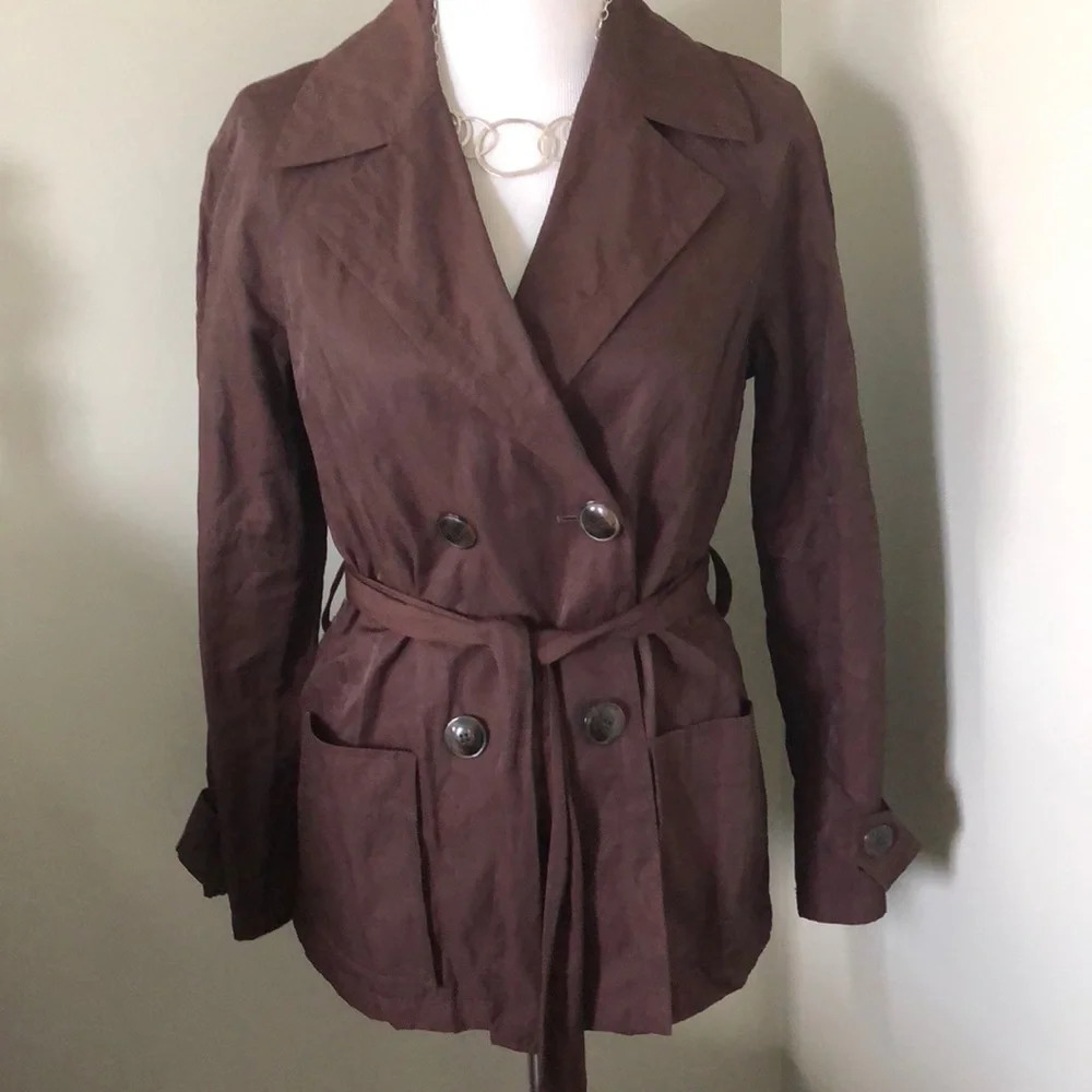🌺Gorgeous🌺 Talbots Collection Belted Car Coat